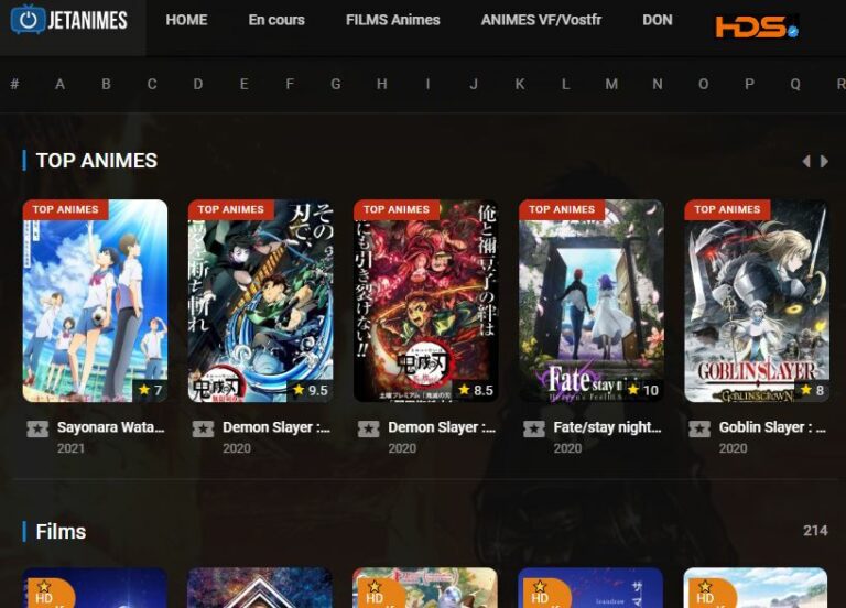 5 Meilleurs Sites d'Animes en Streaming en VF et VOSTFR - MekssiMed