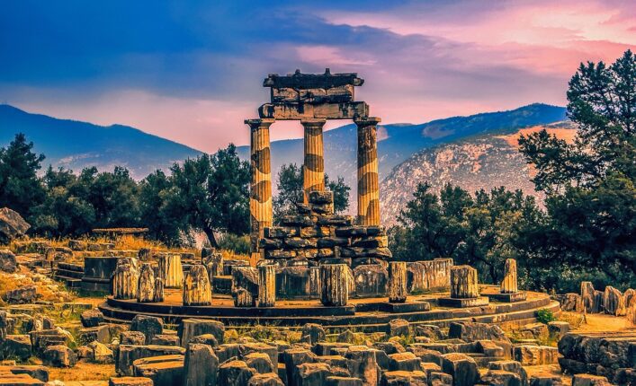 Delphes monument historique de la Grèce