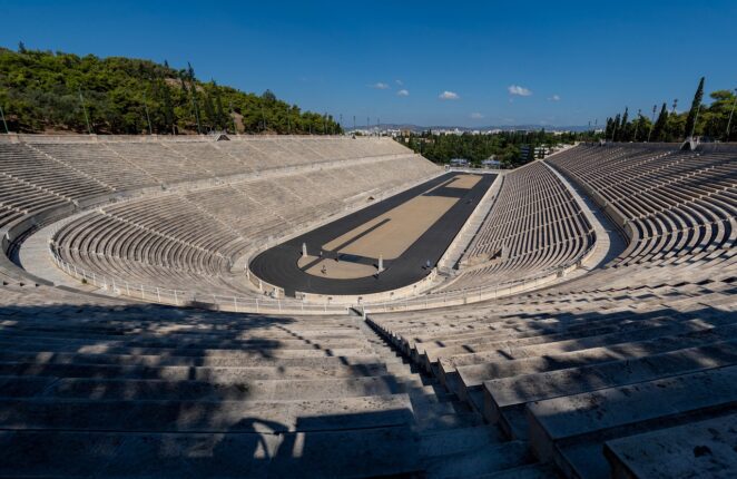 olympie stade en Grèce