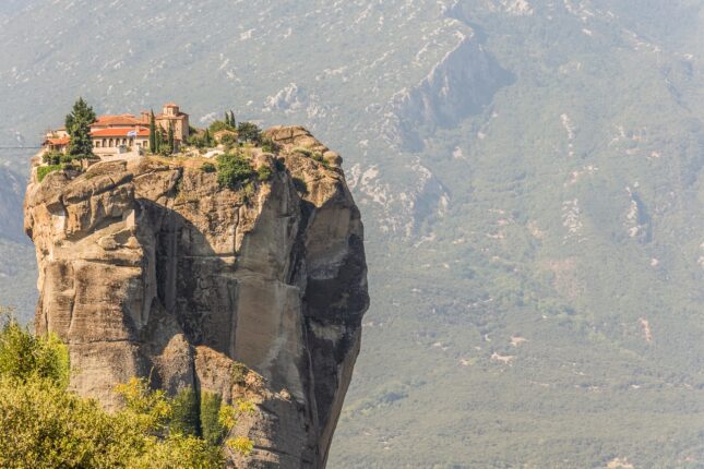 monastères de météores en Grèce