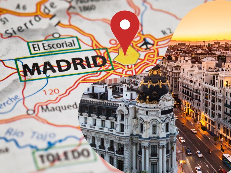 les plus grandes villes d'Espagne : Madrid