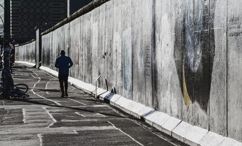 le mur de berlin l'un des sites de Guerres mondiales