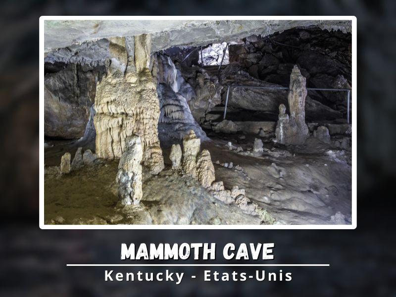 Mammoth cave aux états-Unis