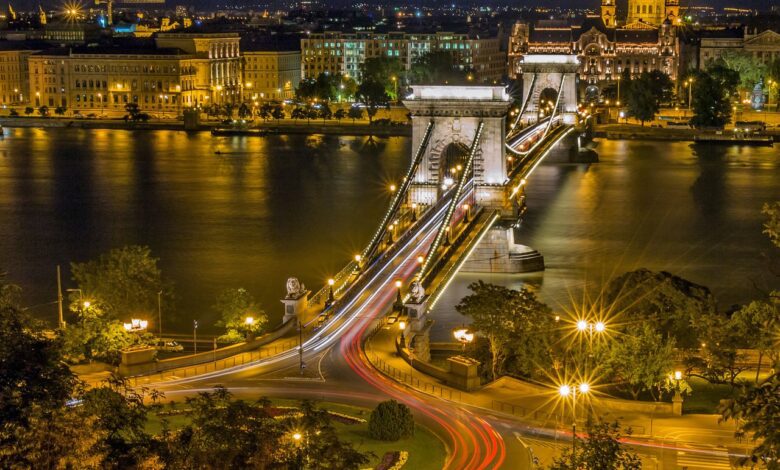 Pont de Chaîne, Budapest, Hongrie