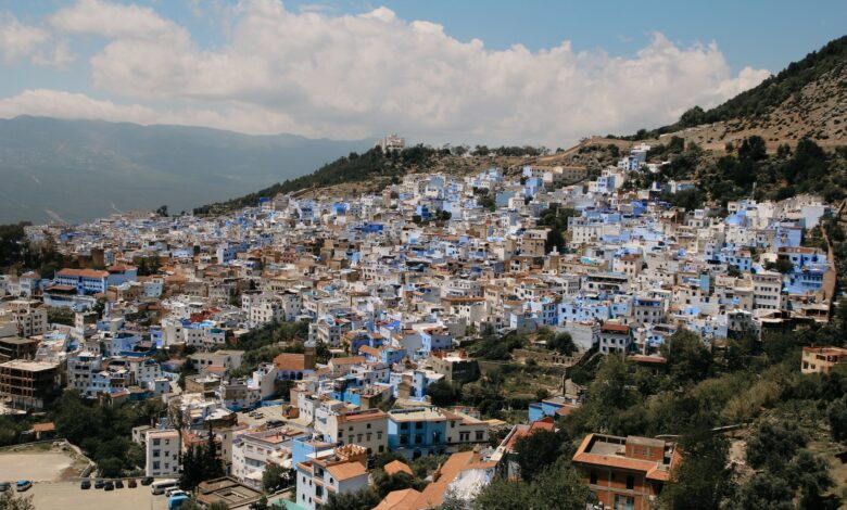 les villes et villages des montagnes : Chefchaouen au Maroc