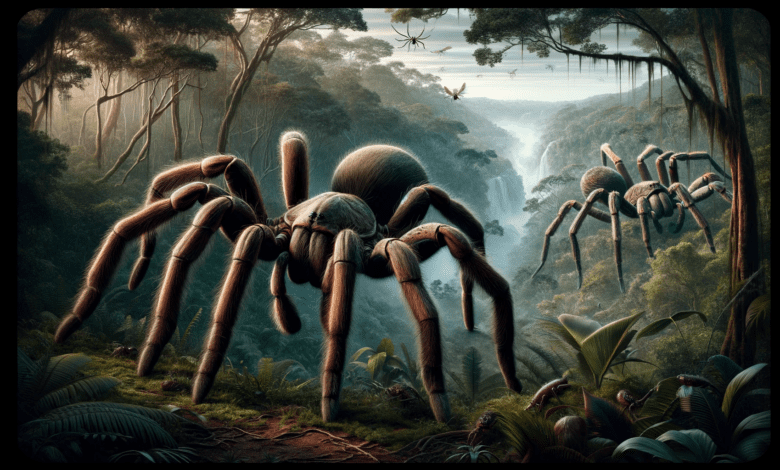 les plus grandes araignées du monde