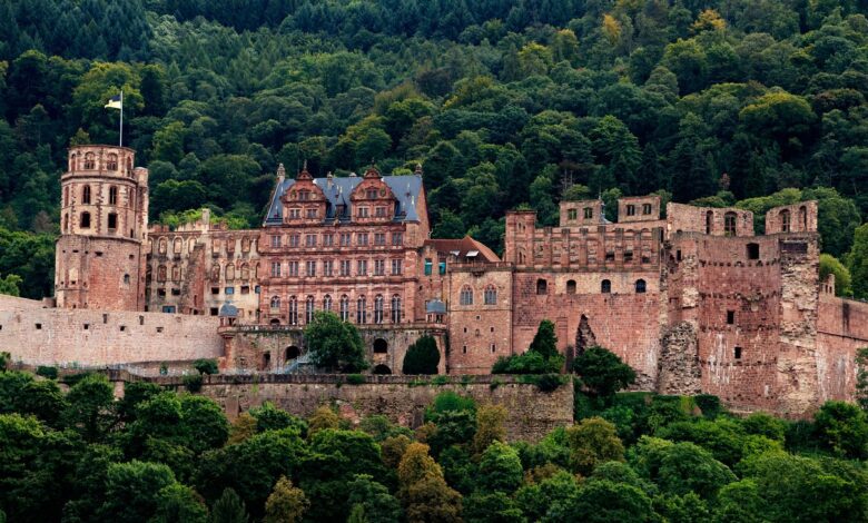 Le château Heidelberg en Allemagne