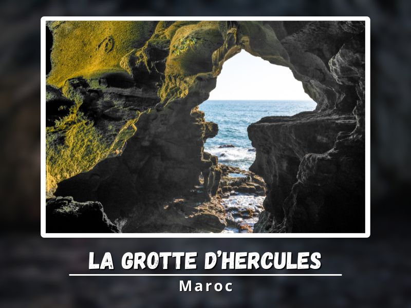 Grotte d'Hercules au Maroc une des grottes les plus célèbres