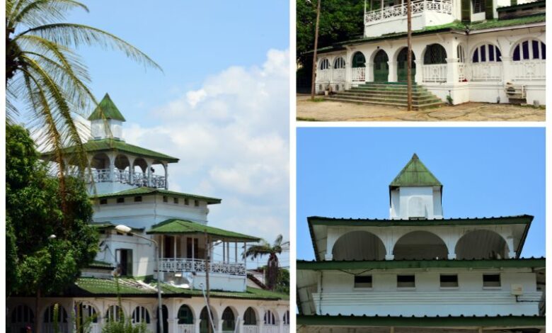 le palais du rois Bell à Douala l'un des monuments historiques du Cameroune