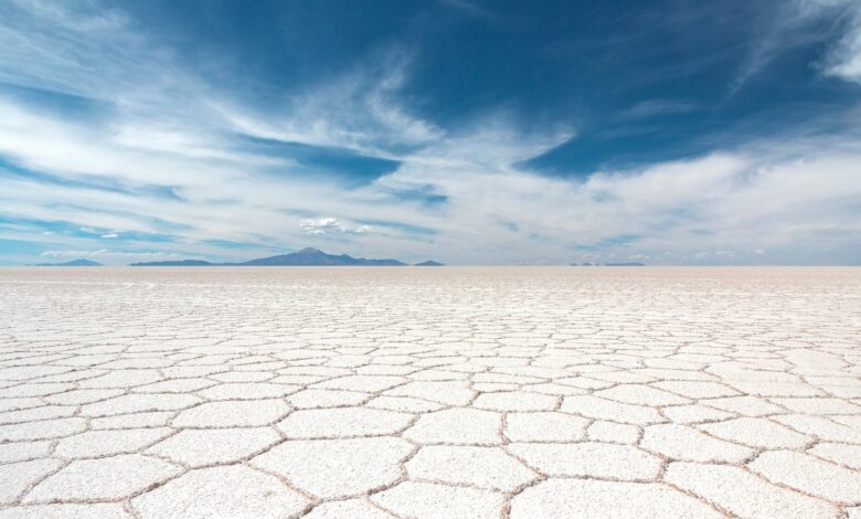 Le magnifique Salar de Uyuni le plus grand désert de sel du monde