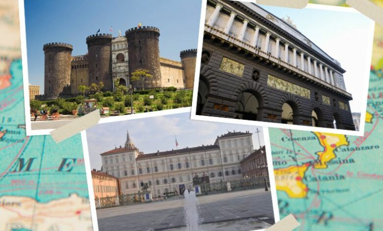 les monuments historiques de Naples