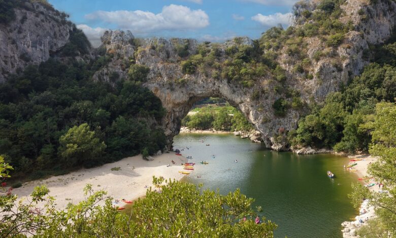 merveille de la nature : les gorges de l'Ardèche