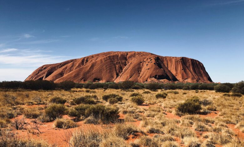 Uluru l'une des merveille de la nature en Australie