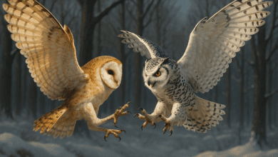 Différence entre le hibou et la chouette