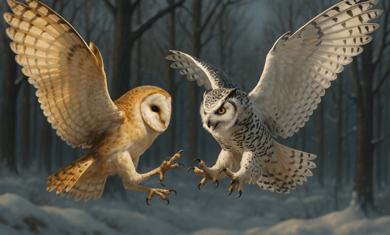 Différence entre le hibou et la chouette