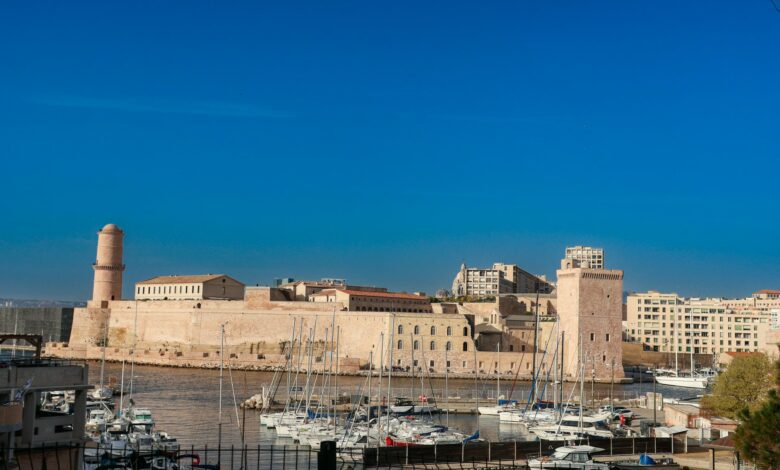 le château d'IF à Marseille