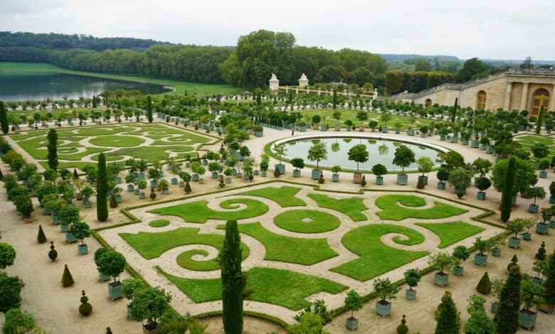 les jardins de versailles