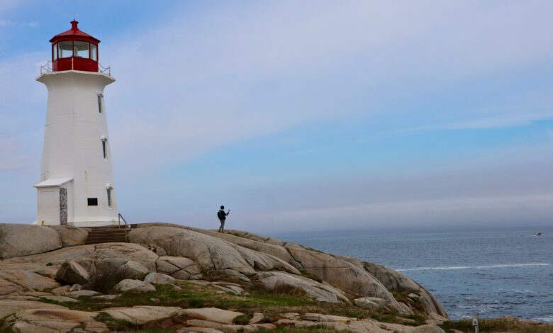 phare de peggy’s Cove, Canada,