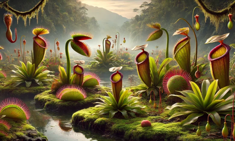 les plantes carnivors