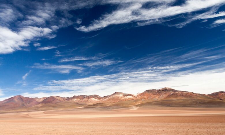 le désert Siloli en Bolivie