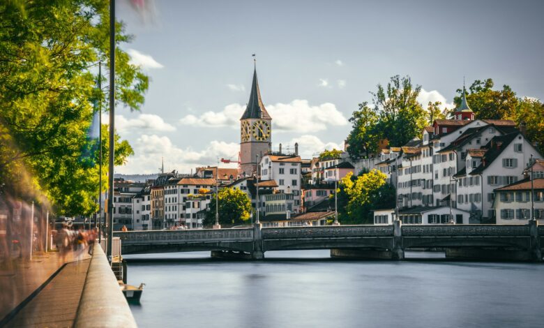 Zurich en Suisse l'une des villes les plus propres du monde