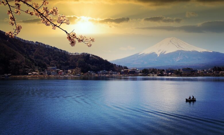 cinq lacs du Fuji