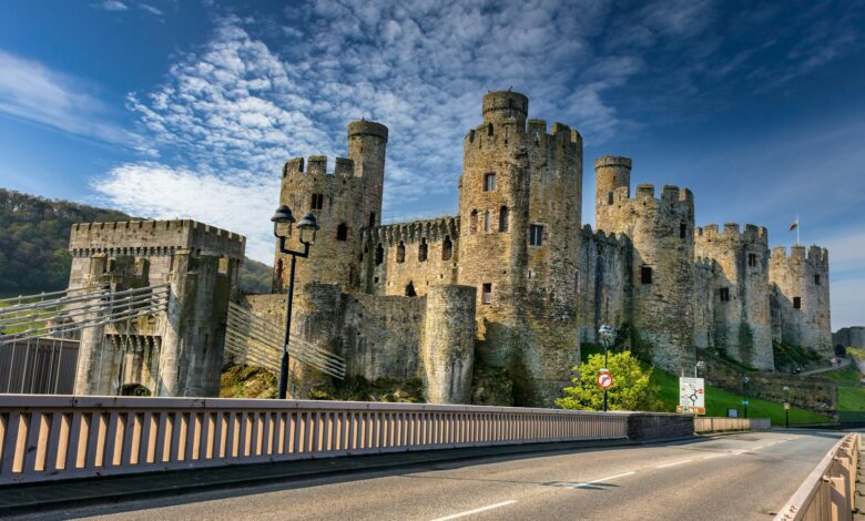 une des forteresses médiévales les plus impressionnantes : château de Conwy