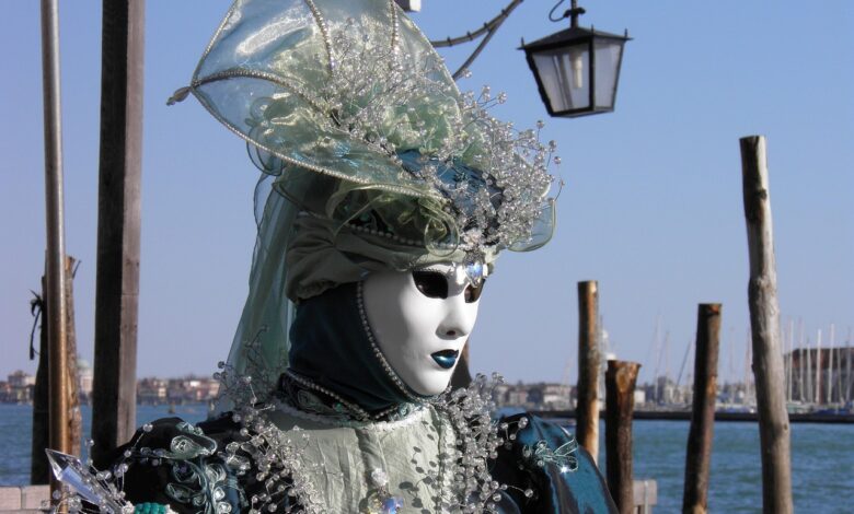 Les célèbres masques vénitiens