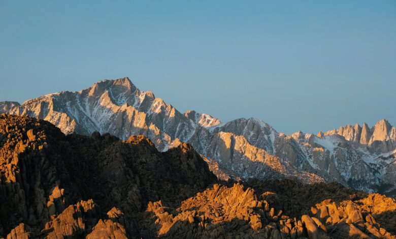 Les 5 plus hautes montagnes de la chaîne de la Sierra Nevada