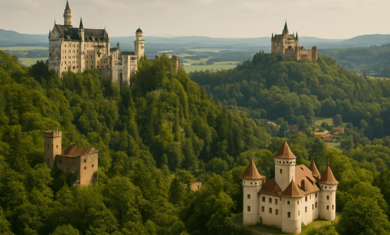 châteaux historiques en Allemagne