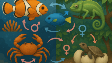 des animaux capables de changer leur sexe