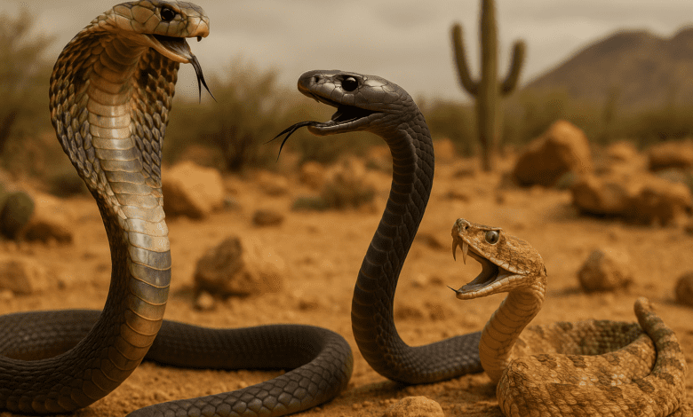 top 5 des serpents les plus venimeux du monde