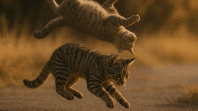 Pourquoi les chats retombent-ils toujours sur leurs pattes ?