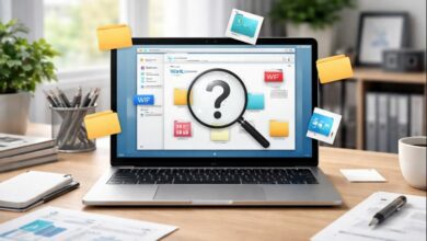 retrouver un fichier perdu