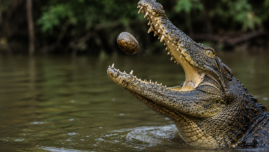 Crocodiles et gastrolithes : à quoi servent les pierres qu’ils avalent ?